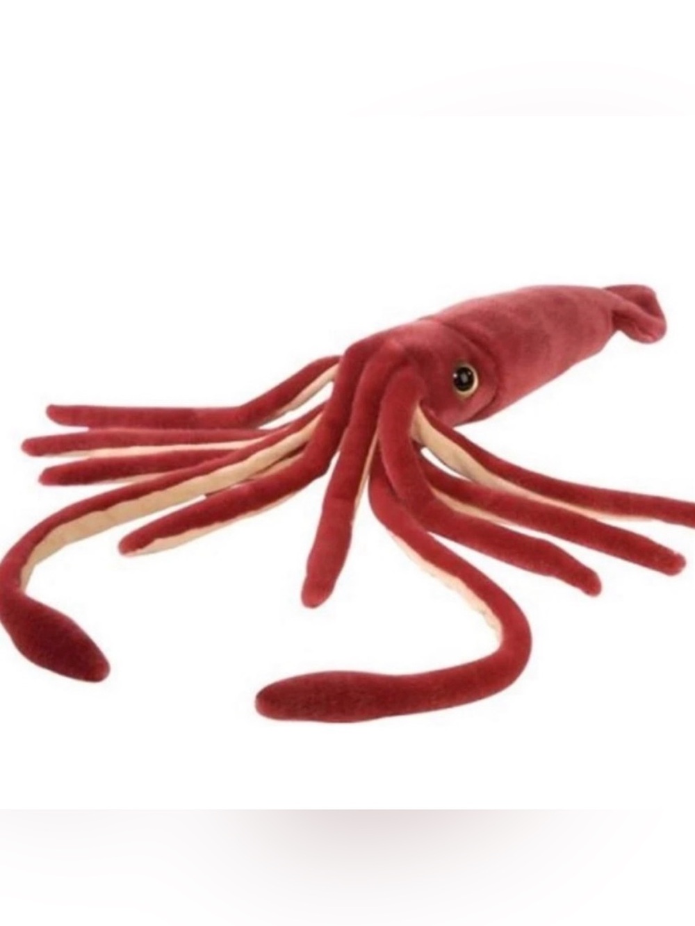 Wild Republic Giant Squid Plush, Stuffed Animal, Plush Toy, Ocean‎ Animals, 30”